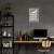 Plakat metalowy Sweet home office Prezent