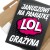 Plakat metalowy Januszowi Grażyna Prezent