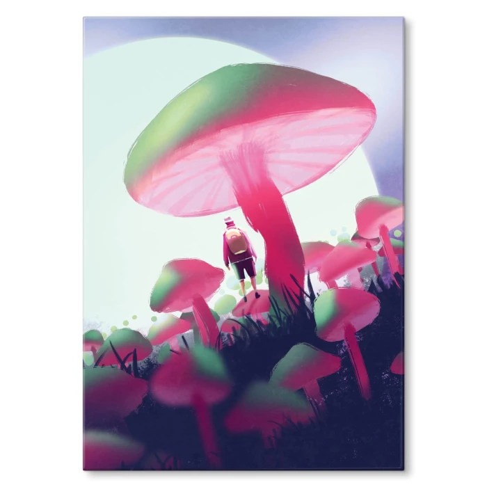Plakat metalowy Magiczny ogród Prezent