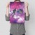 Plakat metalowy Pink astronaut Prezent