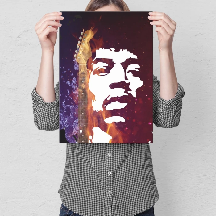 Plakat metalowy Music art 4 Prezent