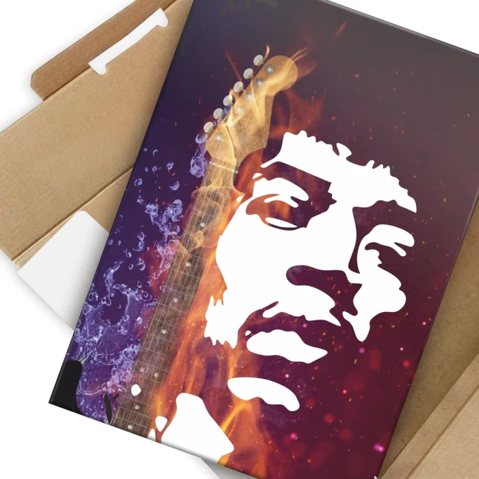 Plakat metalowy Music art 4 Prezent