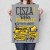 Plakat metalowy Tata pracuje Prezent