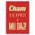 Plakat metalowy Cham się uprze i mu daj ! Prezent