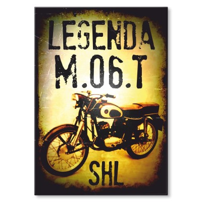 Plakat metalowy SHL M06T Prezent