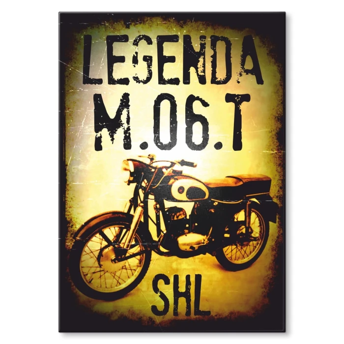 Plakat metalowy SHL M06T Prezent