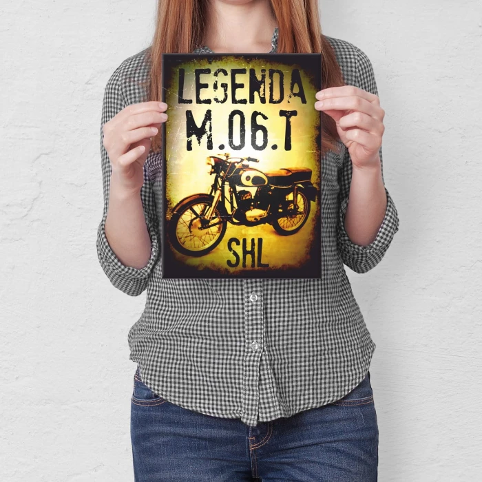 Plakat metalowy SHL M06T Prezent