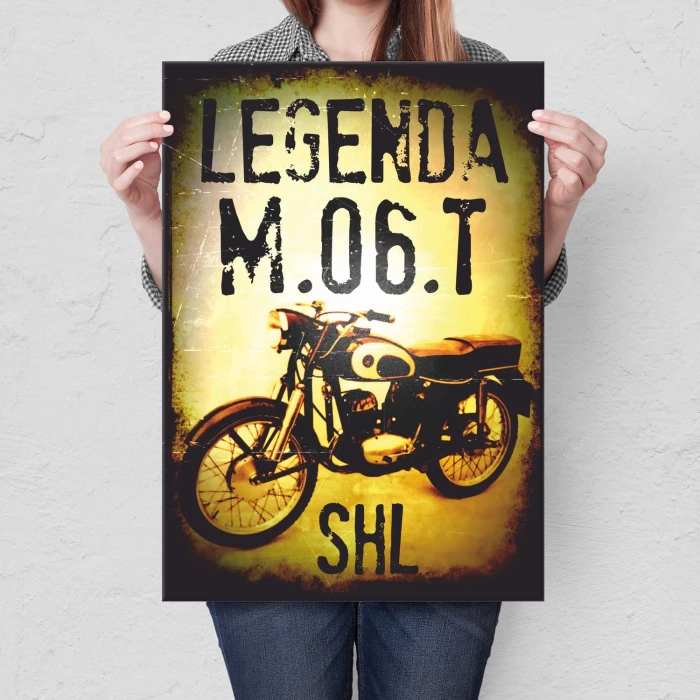 Plakat metalowy SHL M06T Prezent