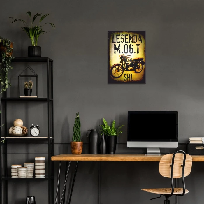 Plakat metalowy SHL M06T Prezent