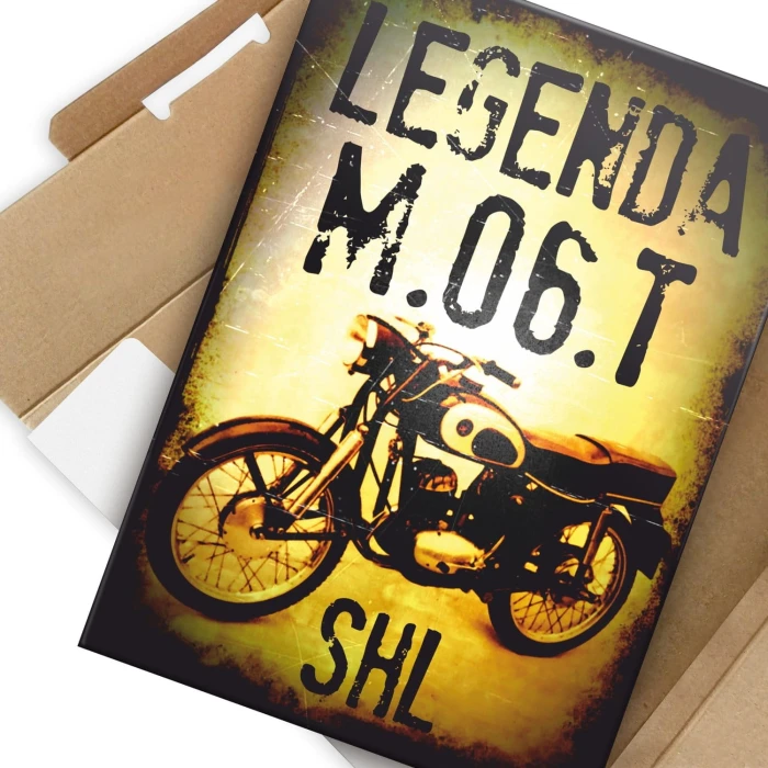 Plakat metalowy SHL M06T Prezent