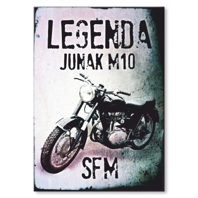 Plakat metalowy JUNAK M10 POSTER BRIGHT Prezent