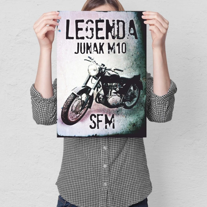 Plakat metalowy JUNAK M10 POSTER BRIGHT Prezent