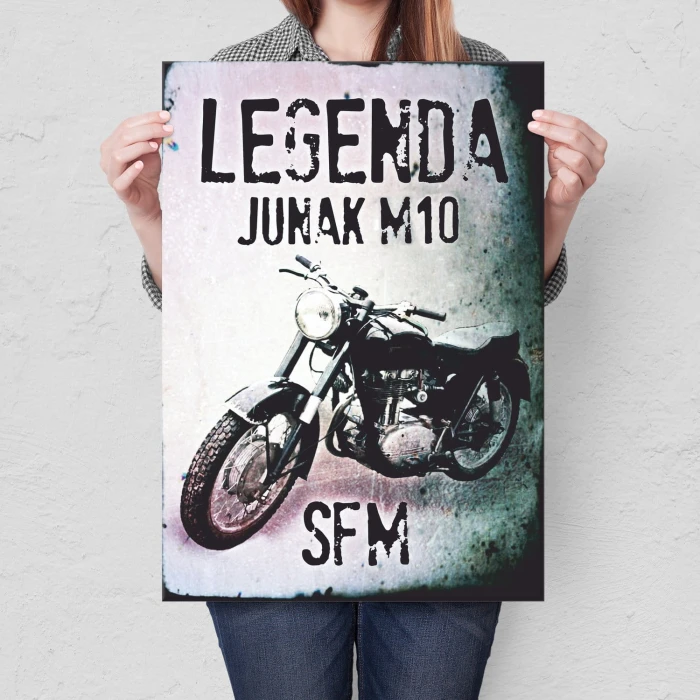 Plakat metalowy JUNAK M10 POSTER BRIGHT Prezent