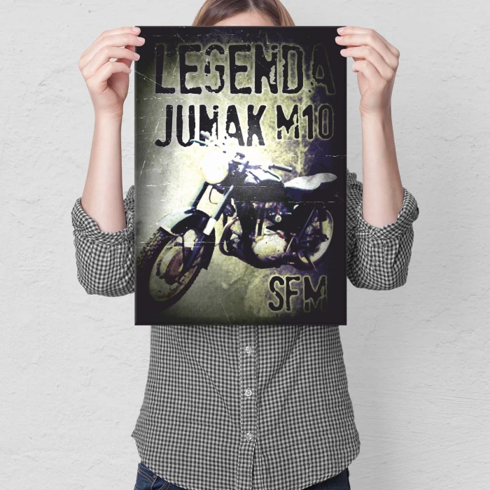 Plakat metalowy JUNAK M10 POSTER DARK Prezent
