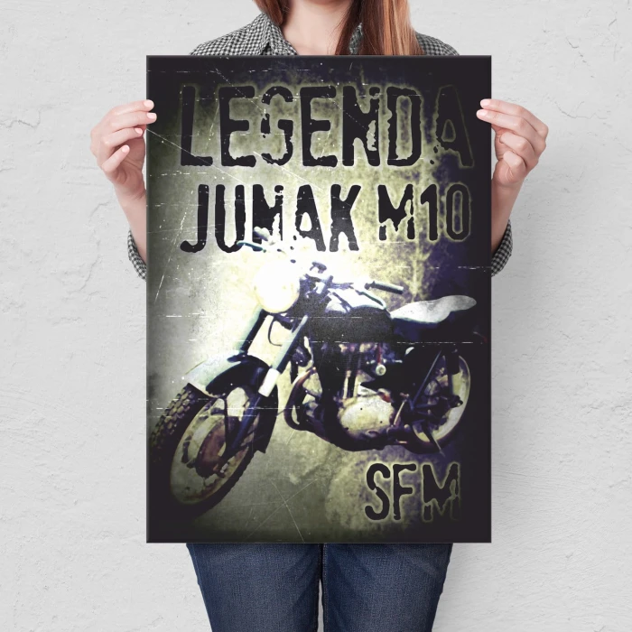 Plakat metalowy JUNAK M10 POSTER DARK Prezent