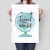 Plakat metalowy Travel the world Prezent