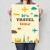 Plakat metalowy Its travel time Prezent