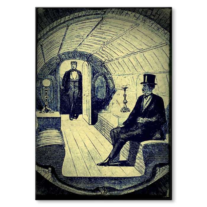 Plakat metalowy Gentleman Prezent