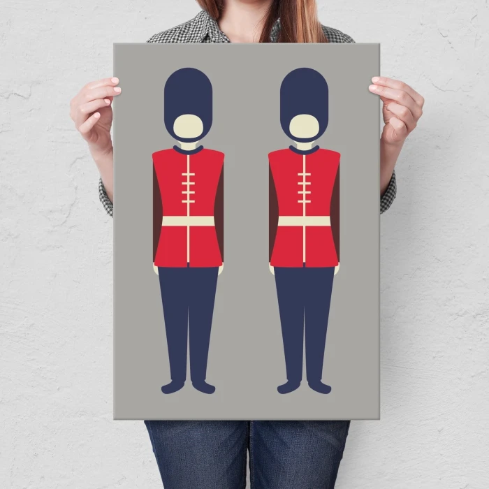 Plakat metalowy Guards Prezent