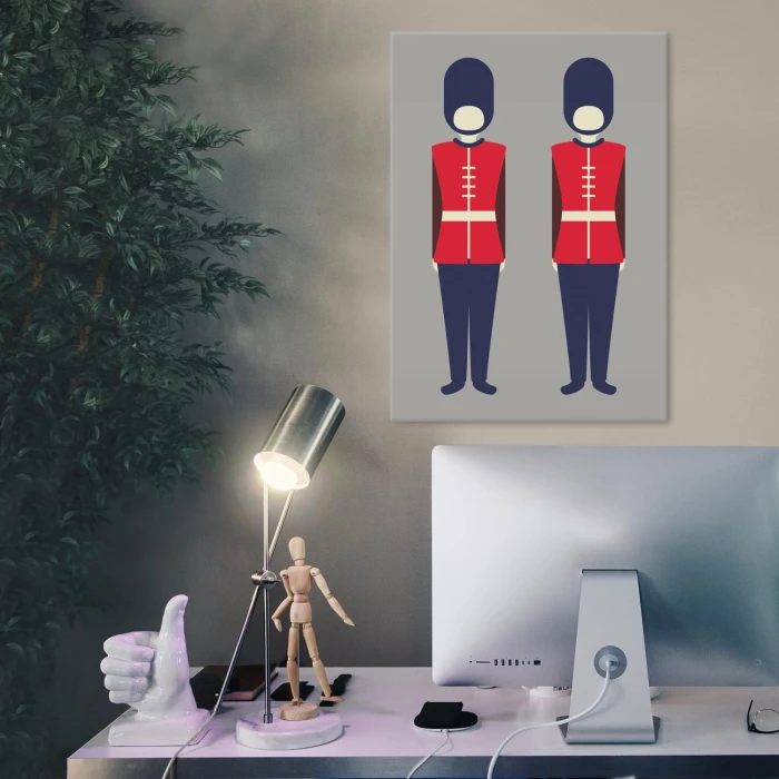 Plakat metalowy Guards Prezent