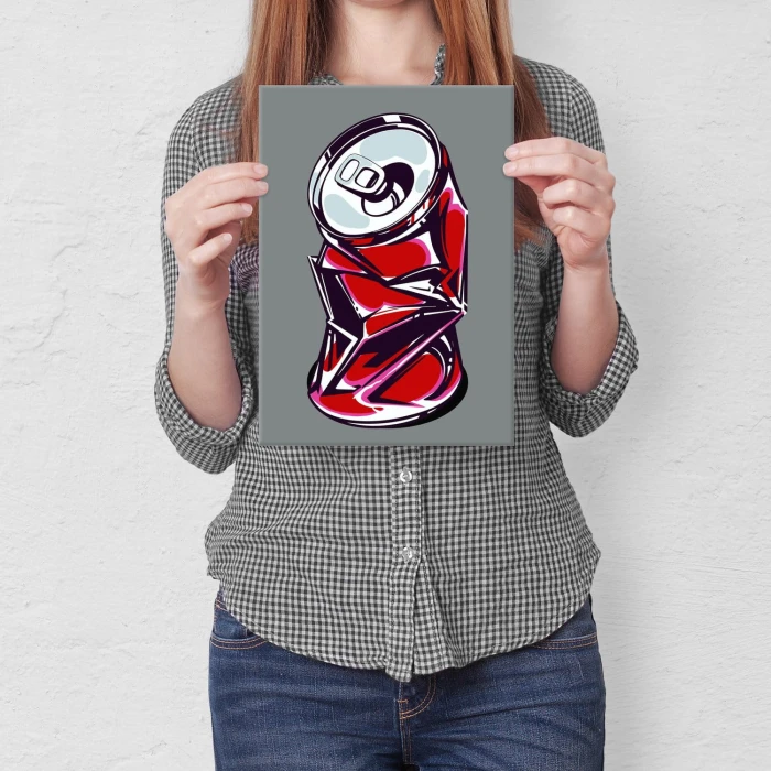 Plakat metalowy Can Prezent