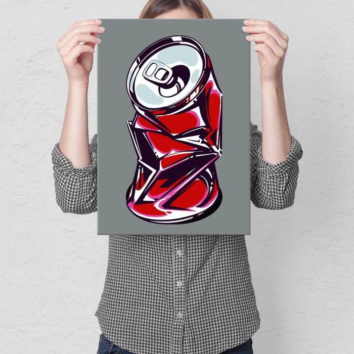 Plakat metalowy Can Prezent