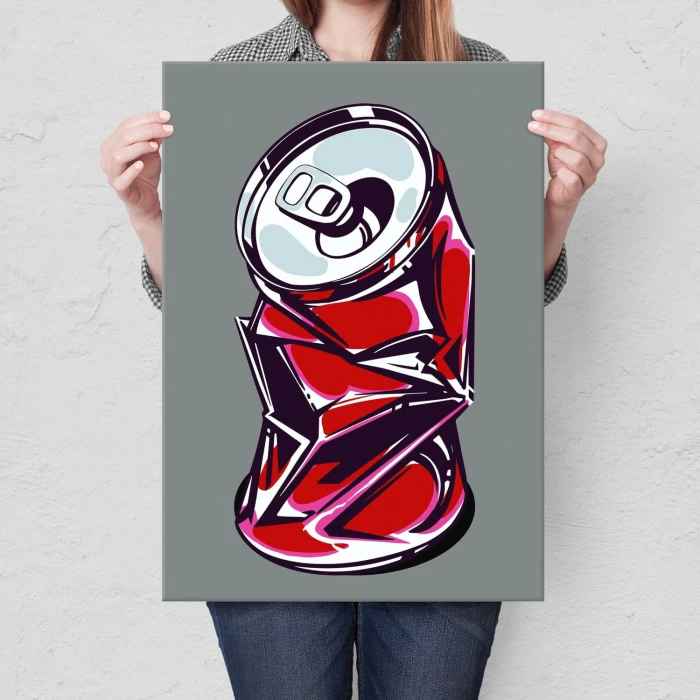 Plakat metalowy Can Prezent