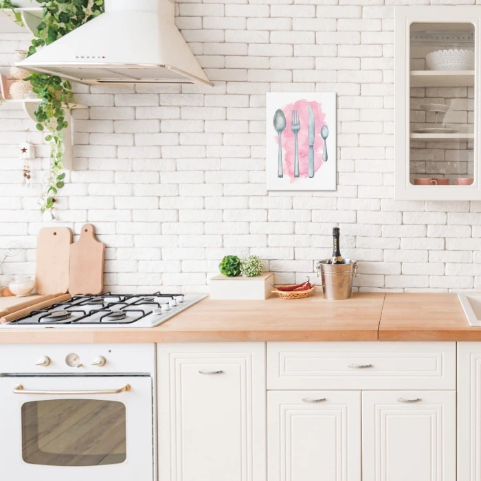 Plakat metalowy Cutlery Prezent