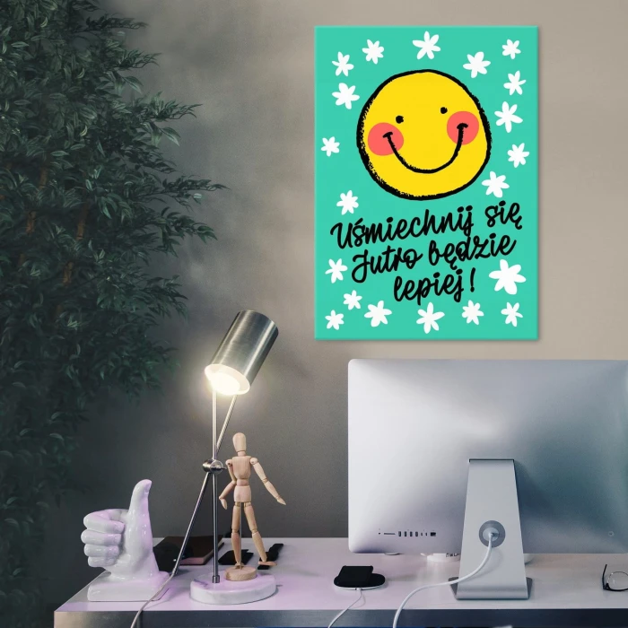 Plakat metalowy Jutro będzie lepiej Prezent