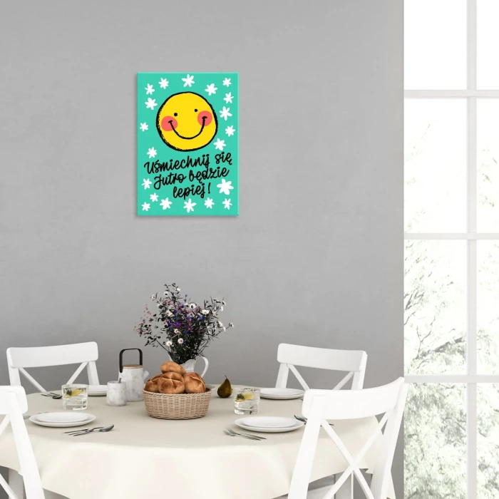 Plakat metalowy Jutro będzie lepiej Prezent