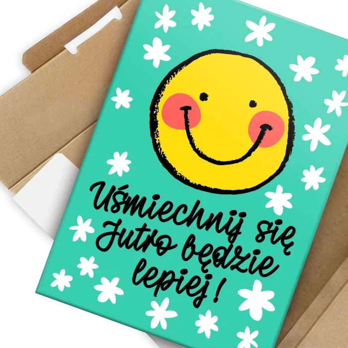 Plakat metalowy Jutro będzie lepiej Prezent
