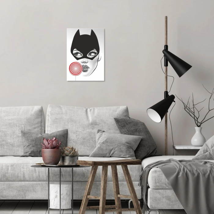 Plakat metalowy Batwoman Prezent