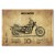 Plakat metalowy Kawasaki EN 500 Prezent