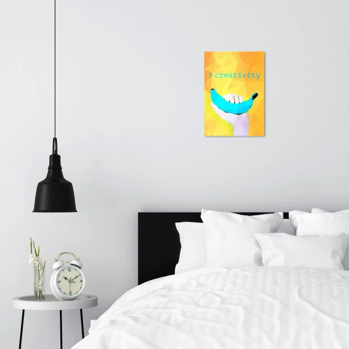 Plakat metalowy creaticity Prezent