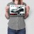 Plakat metalowy IT IS YOUR ROAD MERC Prezent
