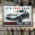 Plakat metalowy IT IS YOUR ROAD MERC Prezent