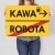 Plakat metalowy kawa robota Prezent