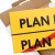 Plakat metalowy plan B Prezent