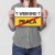 Plakat metalowy weekend praca Prezent