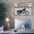 Plakat metalowy Motocykl angażuje Prezent