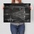 Plakat metalowy Samolot Concorde Tablica Prezent