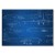 Plakat metalowy Samolot IŁ-18 Blueprint Prezent