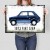 Plakat metalowy 1973 FIAT 126P Prezent