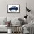 Plakat metalowy 1973 FIAT 126P Prezent