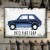 Plakat metalowy 1973 FIAT 126P Prezent