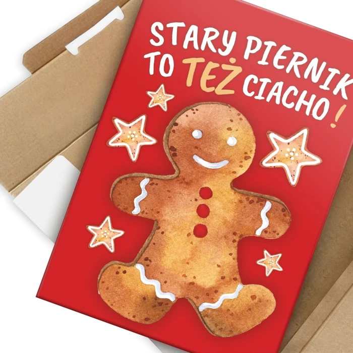 Plakat metalowy Stary piernik Prezent