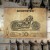 Plakat metalowy Harley Davidson Sportster Prezent
