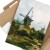 Poster metal Windmills van Gogh gift