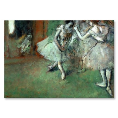 Plakat metalowy A Group of Dancers Degas Prezent