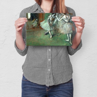 Plakat metalowy A Group of Dancers Degas Prezent